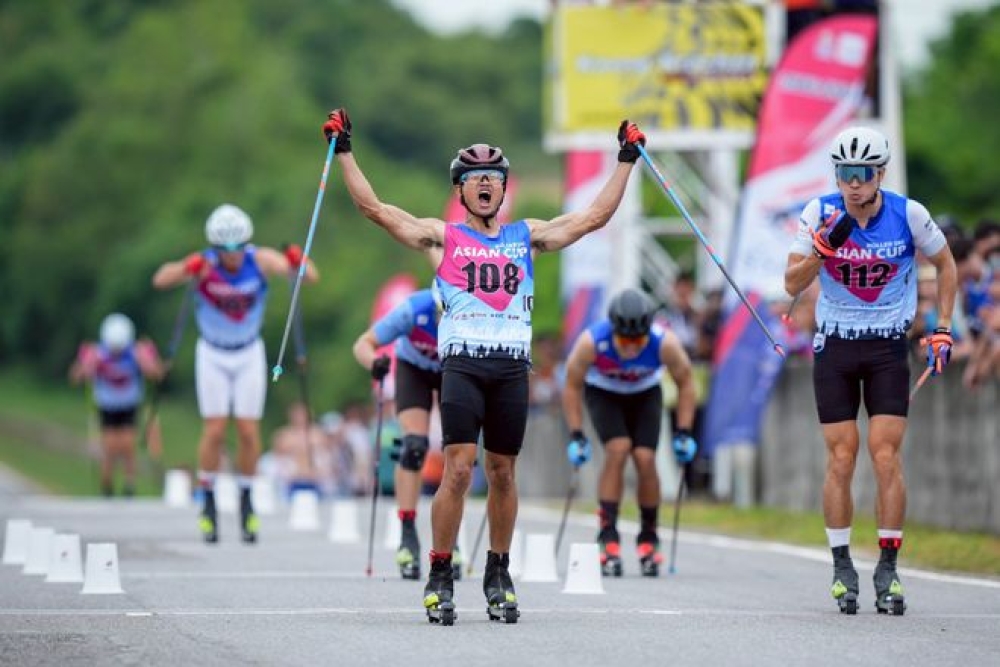 Дугуйт цанын "Азийн цом"-ын тэмцээнд  А.Хүслэн дөрөвдүгээр байр эзэллээ