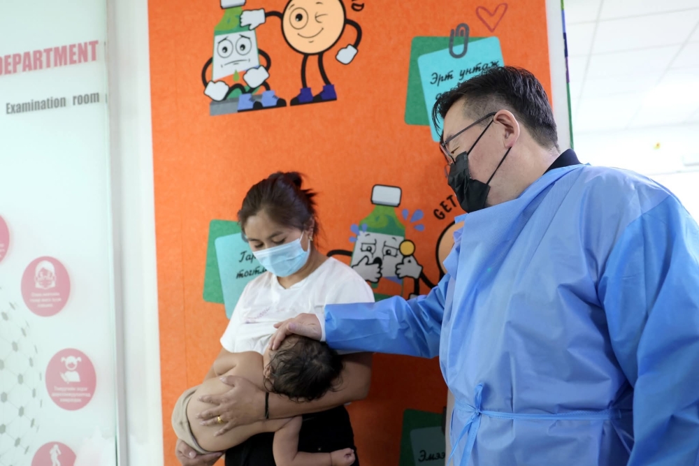 Ерөнхий сайд Г.Занданшатар СХД-ийн нэгдсэн эмнэлэгт ажиллаа