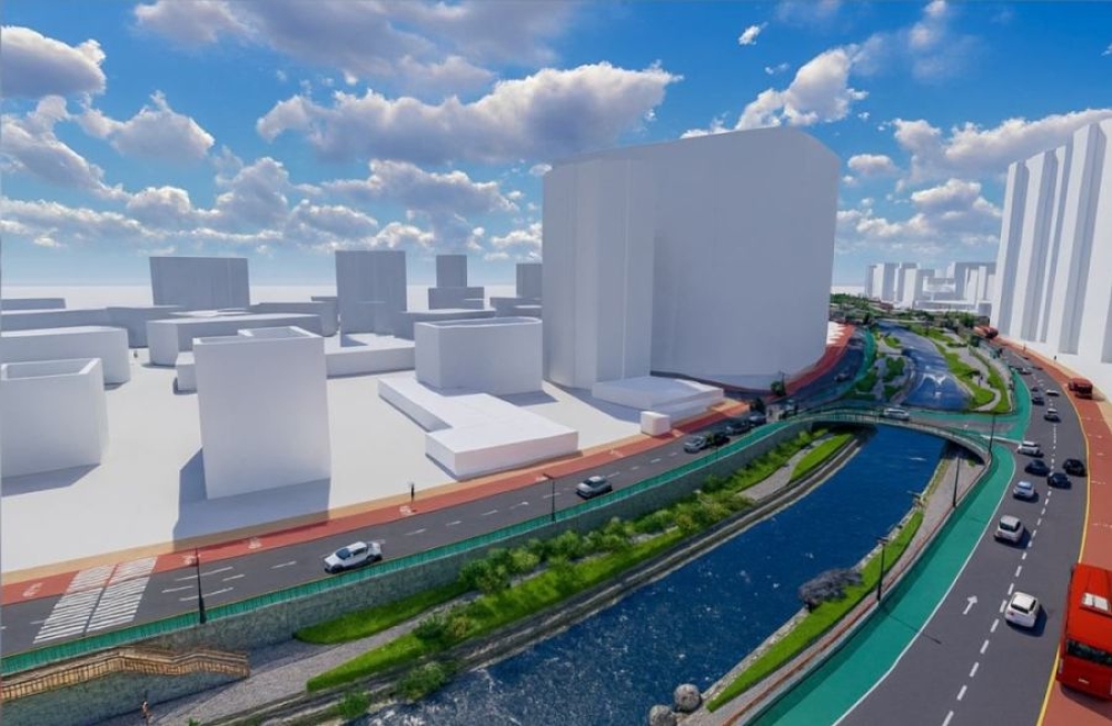 Есөн байршилд үерийн хамгаалалтын далан барина