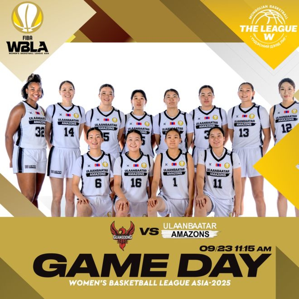 "Улаанбаатар Амазонс" багийн хоёр дахь тоглолт арваннэгдүгээр сарын 24-нд болно