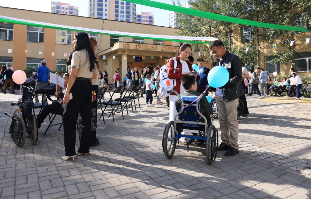 Л.Хосбаяр: НЕБ-ын тусгай хэрэгцээт 63 дугаар сургуулийн 320 хүүхдийн суудалтай өргөтгөлийг ирэх онд ашиглалтад оруулна